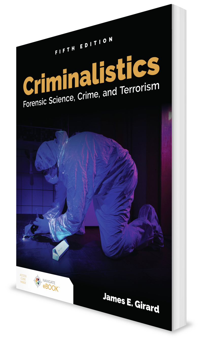 Criminalistics, Girard 5e, (21145-0), Email, MQL JBL_CJ_9781284211450